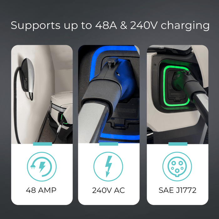 Lectron Tesla to J1772 EV Adapter | 48A | Tesla Destination Charger Access